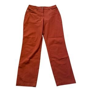 Lululemon City Sleek 5 Pocket 7/8 Pant in Dark Terracotta Size 6